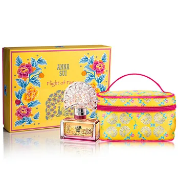 【ANNA SUI 安娜蘇】逐夢翎雀春季禮盒 (女香30ml+化妝包)