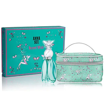 【ANNA SUI 安娜蘇】許願精靈春季禮盒 (女香30ml+化妝包)