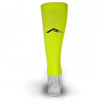 PRO COMPRESSION 運動壓縮腿套 螢光黃M螢光黃