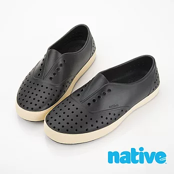 native MILLER 米勒晴雨休閒鞋(男/女)6墨魚黑