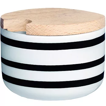 《KAHLER》Omaggio木蓋糖碗(黑)