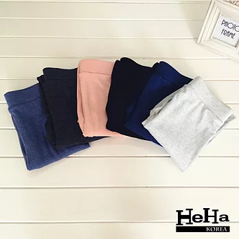 內搭褲 修身百搭純棉內搭九分褲 六色-HeHa-FREE(黑色)