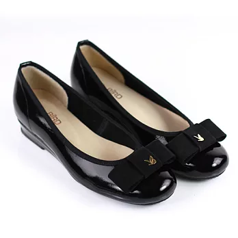 ◤Green Phoenix◥通勤必備 MIT打造全真皮楔型包鞋5黑色