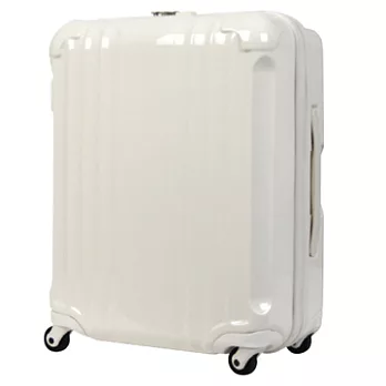 LEGEND WALKER 5086 19 吋PC+ABS超輕量登機箱帆布白19吋帆布白