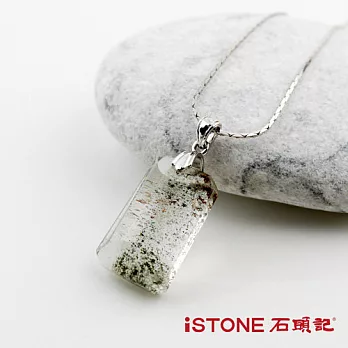 石頭記 綠幽靈水晶項鍊-招財好運9.2g
