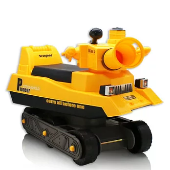 【Happy 寶貝】 兒童滑行砲彈坦克(附砲彈球)無