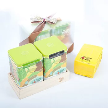 【無藏嚴選】阿里山高山茶◆紅綠菁典—精緻茶葉禮盒◆