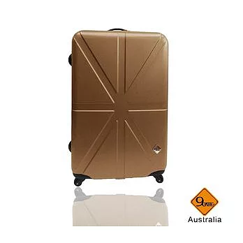 Gate9英倫系列ABS輕硬殼行李箱28吋28吋時尚金