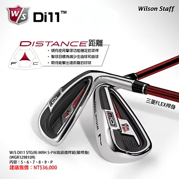 【Wilson】高爾夫鐵桿組 - WGR129810R