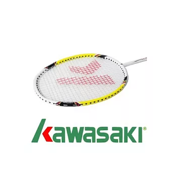 KAWASAKI K-880 碳鋁羽球拍-黃