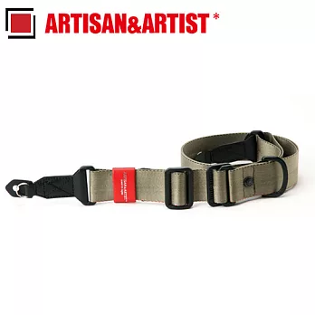 日本 ARTISAN&ARTIST 快調帆布背帶(寬版) ACAM-E38R-卡其 (AA)