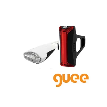 GUEE TADPOLE + COB-X LED USB 充電前後燈組-白前燈