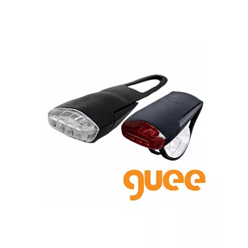 GUEE TADPOLE 4 LED USB 智能蝌蚪燈前後燈組-黑
