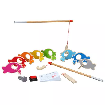 德國【classic world】木製釣魚比賽幼兒益智遊戲