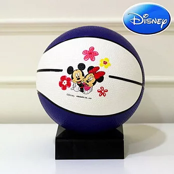 【Disney 正版授權】6吋 兒童籃球-藍白 藍白