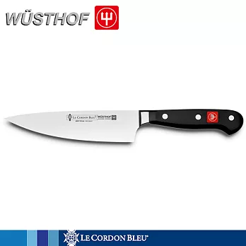 ★母親節限定★送掌廚橡木砧板《WUSTHOF》德國三叉牌藍帶系列16cm多用廚刀 送 橡木砧板