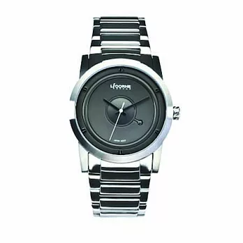 【LICORNE】 擁抱羅曼史鋼帶氣質時尚男性腕錶 (白 LI027MWBI)