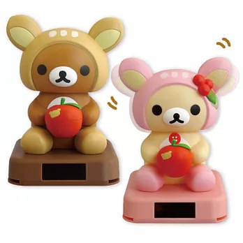 Rilakkuma拉拉熊自然原野風搖頭公仔。兩款可選A.懶熊