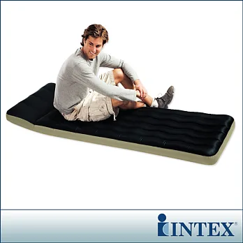 【INTEX】單人野營充氣床墊(露營睡墊)-寬72cm