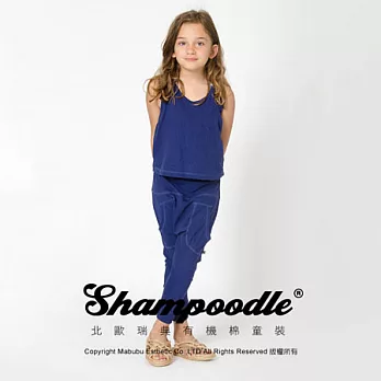瑞典有機棉童裝Shampoodle蓬蓬哈倫褲60深藍