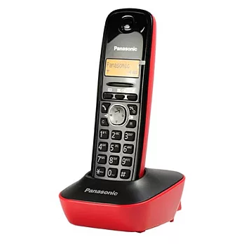 Panasonic國際牌DECT數位式無線電話-(KX-TG1611)(多色選擇) 平行輸入 - 聖誕紅