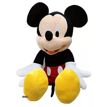 Disney授權絨毛玩具 27吋坐立姿米奇