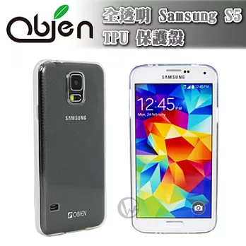 Obien 歐品漾 超薄0.5mm 全透明 Samsung Galaxy S5 TPU 手機保護殼