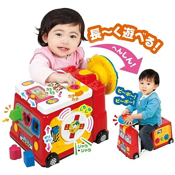 迪士尼幼兒 米奇米妮噗噗變身車