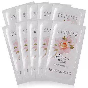 Crabtree & Evelyn 瑰珀翠 愛芙蓉香水身體乳液體驗組(5ML)*10入