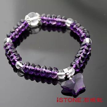 石頭記 紫水晶手鍊-紫醉蝶舞紫水晶