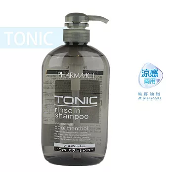 日本製【熊野油脂】TONIC薄荷涼感洗潤髮精
