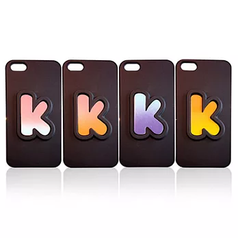 Anyshapes-塗鴉泡泡字母款手機保護殼-客製化(三天後出貨不含假日)粉&藍