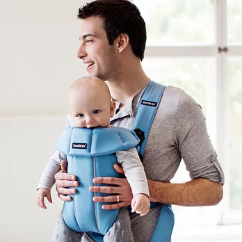 BABY BJORN 經典抱嬰袋(4色選擇)天空藍