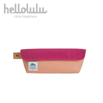 Hellolulu Zoee-筆袋-中(深粉)