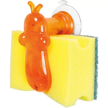 《KOZIOL》Nor大嘴鳥吸盤海綿架(透橘)