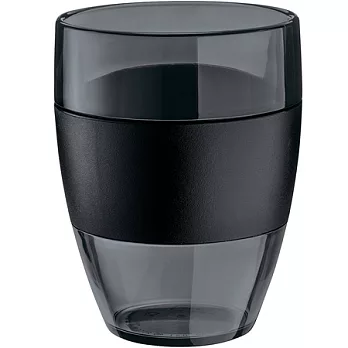 《KOZIOL》輕透隔熱馬克杯(透黑)