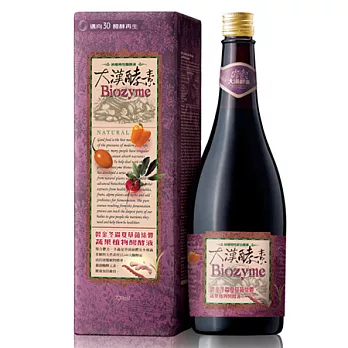 【大漢酵素.即期品】鬱金冬蟲夏草菌絲體蔬果植物醱酵液720ml〔103年10月13日到期〕
