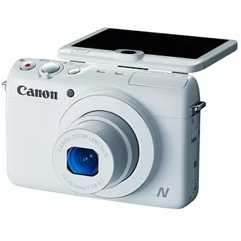 (公司貨) Canon N100 F1.8大光圈時尚故事機-送32G記憶卡+原廠包+防潮箱..共7好禮/白色