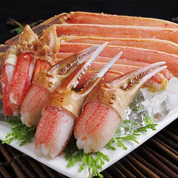 日本人氣第一★松葉蟹足豪華拼盤(1kg)★超大蟹腿、超大滿足、細緻鮮甜的豪華拼盤~##E0015