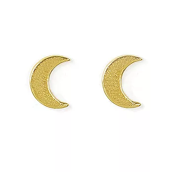 Dogeared 月亮 Moon Glow 金色耳環 附原廠盒