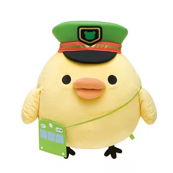 Rilakkuma拉拉熊電車山手線限定毛絨大公仔33cm。小雞(L)