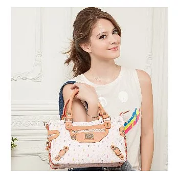 LUMAN.LISHA 露蔓麗莎 英式女王甜美愛戀手拿側背包(粉色)