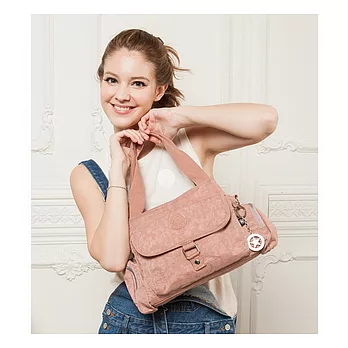 MANDE RHODE 曼德羅德 雙側口袋手拿側背包-嫩粉色(3018)