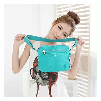 MANDE RHODE 曼德羅德 品牌吊飾斜側背包-綠色(3022)