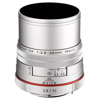 PENTAX HD DA 35mm F2.8 Macro Limited 【公司貨】 銀