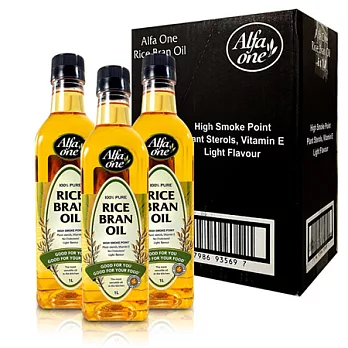 Alfa One 玄米油 三罐(1000ml/罐)