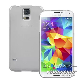 Samsung GALAXY S5 i9600 迷霧美背晶采高質感保護套_晶采透明