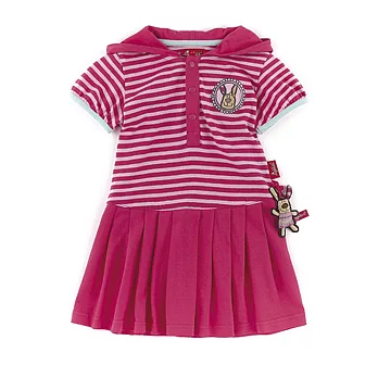 【德國Sigikid】連帽百褶連身裙-快樂兔Kleid mit Kapuze90百褶裙