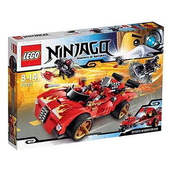 【2014】樂高LEGO Ninjago 忍者系列 - LT70727 X-1 忍者電極跑車