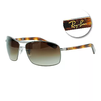 Ray Ban 流線運動款太陽眼鏡 #3470E-004/13